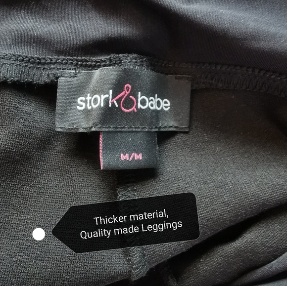 MEDIUM Stork & Babe, Thick Leggings, Full Panel - Picture 4 of 8